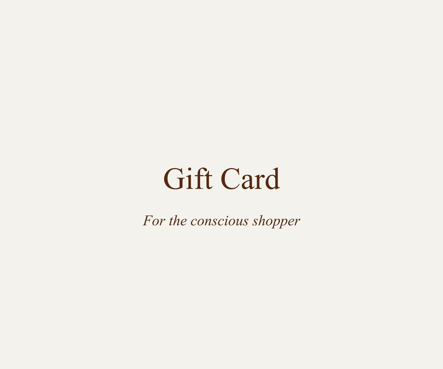 Gift Card
