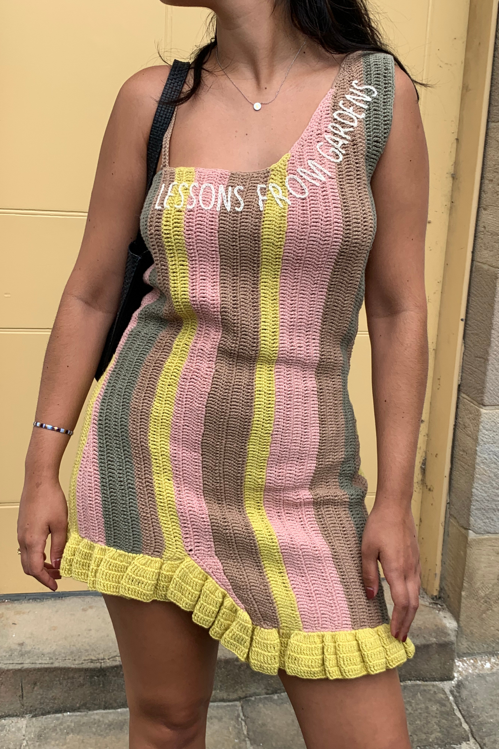 Hand Knitted Organic Cotton Dress – Rainbow Naturals